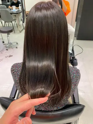 セミロング カラー 似合わせ専門美容師 なかじまのヘアスタイル