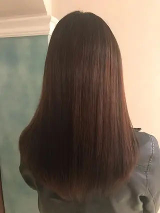 セミロング レイヤー/韓国❣️ 髪質改善/e_kiのヘアスタイル