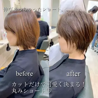 ショート 【全部無料🙇】 おがわようしんのヘアスタイル