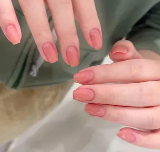 ネイル By moonネイル 🌷ワンホン/韓国風のネイルデザイン