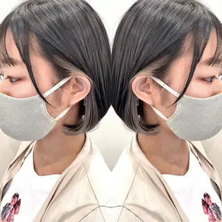 ショート カラー Hair make VERDA所属・宮下 耕平のヘアスタイル