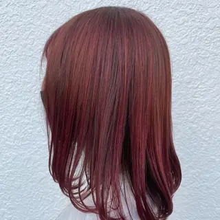 ミディアム カラー SEESOE所属・Abe Fuminaのヘアスタイル