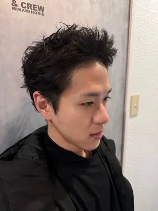 メンズ NAOKI /海外風のヘアスタイル