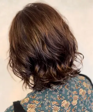 ミディアム DILL大通り所属・札幌初コテ巻きパーマ 🍁和田洋🍁のヘアスタイル