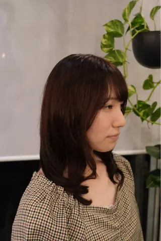 ミディアム カラー aen parlor所属・💐レイヤー/暖色 /りゅーき💐のヘアスタイル