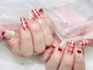 ネイル Jolly Nail Salon ジェル＆長さ出し専門所属・ア ヤのネイルデザイン