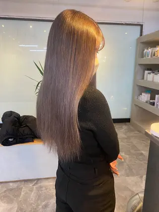 ロング カラー 韓国ヘア特化 💟 ララア 💟のヘアスタイル