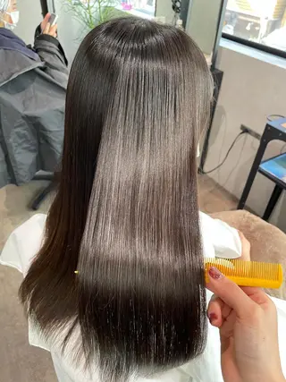 ロング カラー ナチュラル透明感🌱 小山美樹子のヘアスタイル