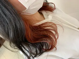 セミロング カラー ヘアアレンジ 【Sweep】おじま のぞみのヘアスタイル