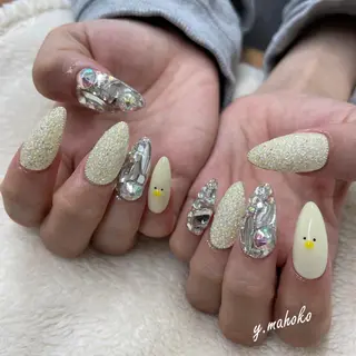 ネイル She nail studio 原宿所属・パラジェル有/ スカルプ/mahoのネイルデザイン