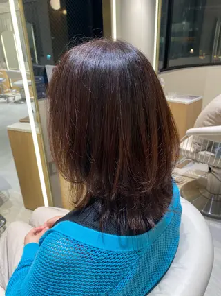 ミディアム ROMMY.所属・🍎ナギサ/本厚木/ ボブ/ミディアム🤍のヘアスタイル