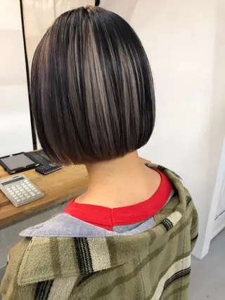 ショート 森本裕/オーナー/ スパイラルパーマのヘアスタイル