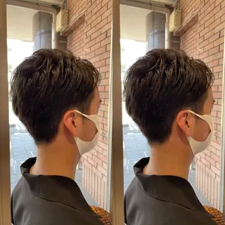 カラー メンズ 三好春奈 /イルミナカラーのヘアスタイル