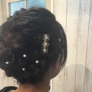 ヘアアレンジ 金崎 新吾のヘアスタイル