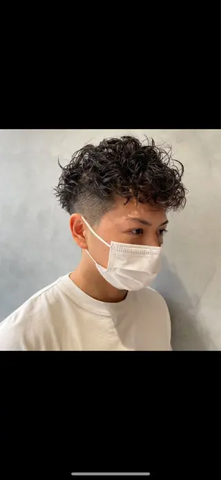 メンズ 石山 洸平のヘアスタイル