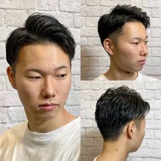 ショート 💈メンズパーマ 💈/小野田悠希のヘアスタイル