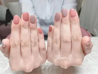 カラー ネイル 芦辺 香奈のネイルデザイン