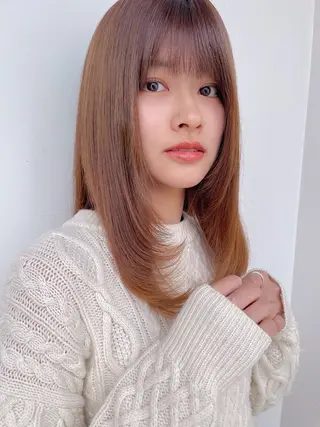 ロング ボブ/ミディアム 親しみやすさ/さくらのヘアスタイル