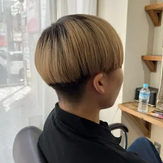 メンズ フェザーパーマ🌙 毛流れ yuzukiのヘアスタイル