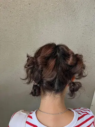 ショート ヘアアレンジ 山室 敬義のヘアスタイル