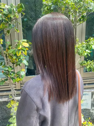 ロング 伊藤 優花のヘアスタイル