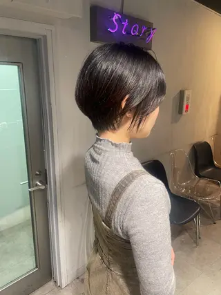 ショート カラー 🦋ハイトーンボブ ショート🦋トシキのヘアスタイル