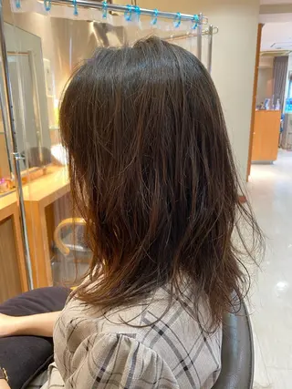 セミロング 🟢NEGi🟣 🫧髪質改善のヘアスタイル