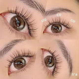 マツエク・マツパ li'a所属・li' aのマツエク・マツパデザイン