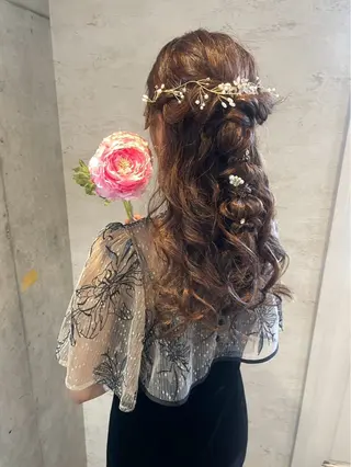 ロング ヘアアレンジ Reve  resort所属・美髪× ヘアセット✨Araiのヘアスタイル