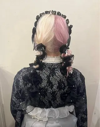 ミディアム カラー 👾TAMURA MAAYA👾のヘアスタイル