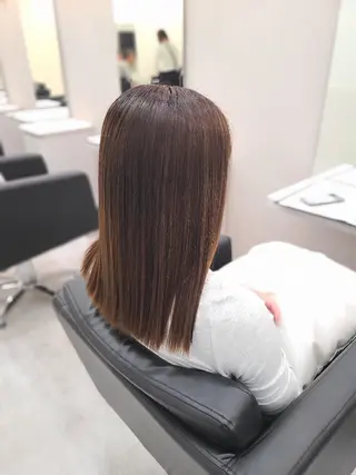 セミロング 桐島 令奈のヘアスタイル