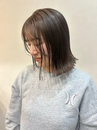 ショート カラー ボブ/透明感カラー 🧸YUI❤️のヘアスタイル