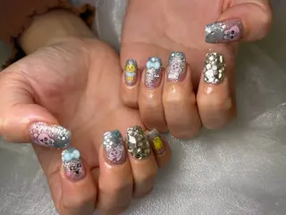 ネイル Mana ·͜· ❤︎のネイルデザイン