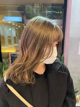 カラー 艶感透明感カラー🤍 hinaのヘアスタイル