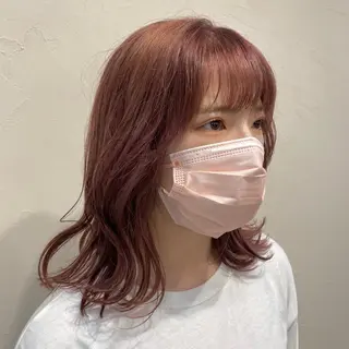 ミディアム ショートヘアとカラー の専門家/もりしーのヘアスタイル