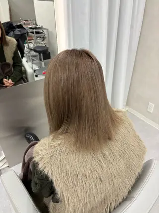 ミディアム カラー 神農 慶のヘアスタイル