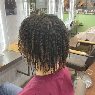 セミロング パーマ メンズ Le'a所属・渋谷/フェード/ 國分 翔のヘアスタイル