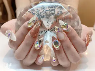 ネイル 長さだし専門店 M2　rikaのネイルデザイン