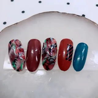 ネイル 奥園 良恵のネイルデザイン