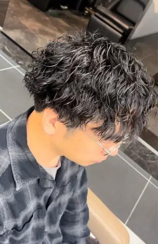 パーマ 🩵菅野 結人🩵のヘアスタイル