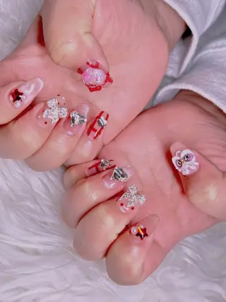 ネイル 長さだし専門店 M2　rikaのネイルデザイン