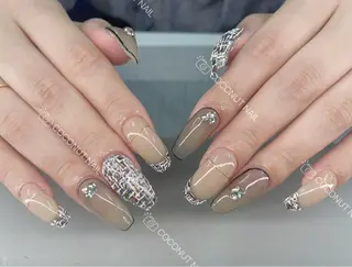 ネイル 神田 ココナッツのネイルデザイン