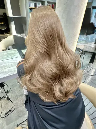 ロング 本田 奈穂美のヘアスタイル