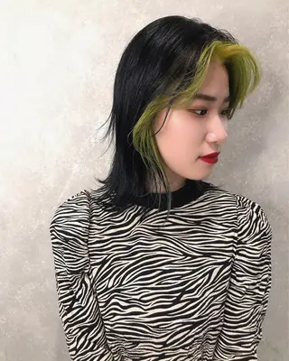 ミディアム カラー 🇰🇷カルマパーマ kaito🇰🇷のヘアスタイル