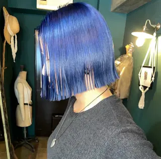 ミディアム カラー vivre libre所属・仲村 真里奈のヘアスタイル