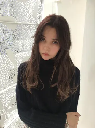 ロング カラー 鈴木 一貴のヘアスタイル