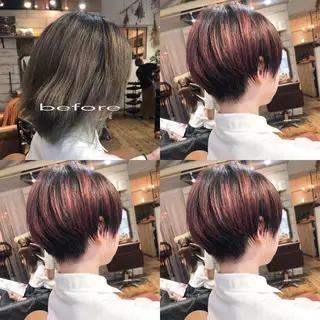 ショート クオーレ hairのヘアスタイル