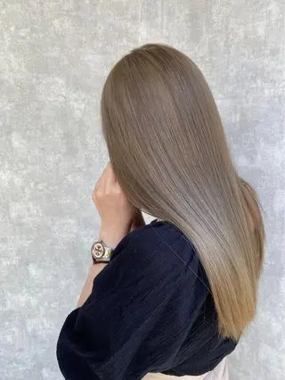 セミロング カラー 草間 大輝のヘアスタイル