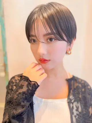 ショート カラー ショートヘア特化 似合せが得意🤩のヘアスタイル