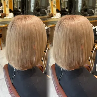 カラー ‎🤍⛓ハイトーン カラー/RYOのヘアスタイル